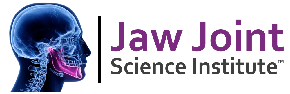 Jaw Joint Science Institute color text logo